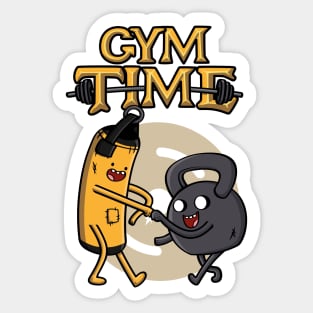 Gym Time Sticker